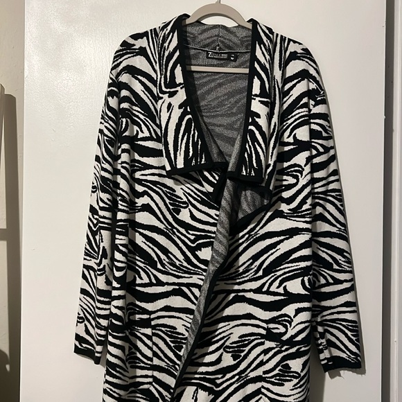 NY&C Zebra Print Jacket - Picture 1 of 3